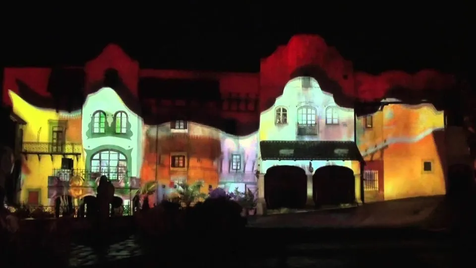 Wall Mapping Show Hansa-Park